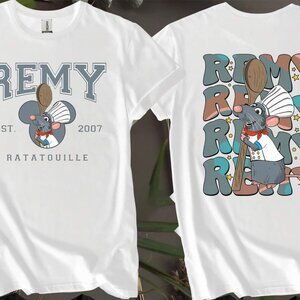 2-sided Pixar Ratatouille Remy Little Chef Custom T-Shirts